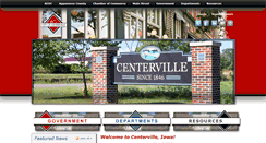 Desktop Screenshot of centerville-ia.org